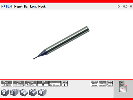 HPBLN | Hyper Ball Long Neck D = 0.5 - 6