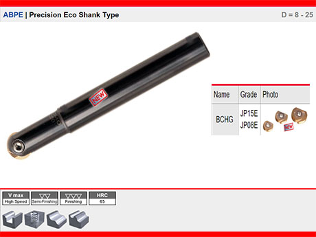ABPE | Precision Eco Shank Type D = 8 - 25