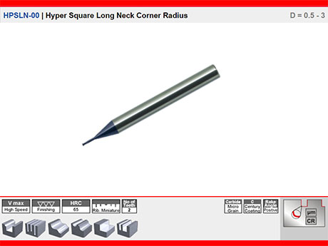 HPSLN-00 | Hyper Uzun aft Ke Rads Karbr Freze D = 0.5 - 3